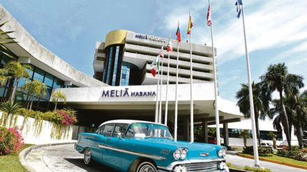 Hotel Meliá en la capital de Cuba. Foto: EFE.