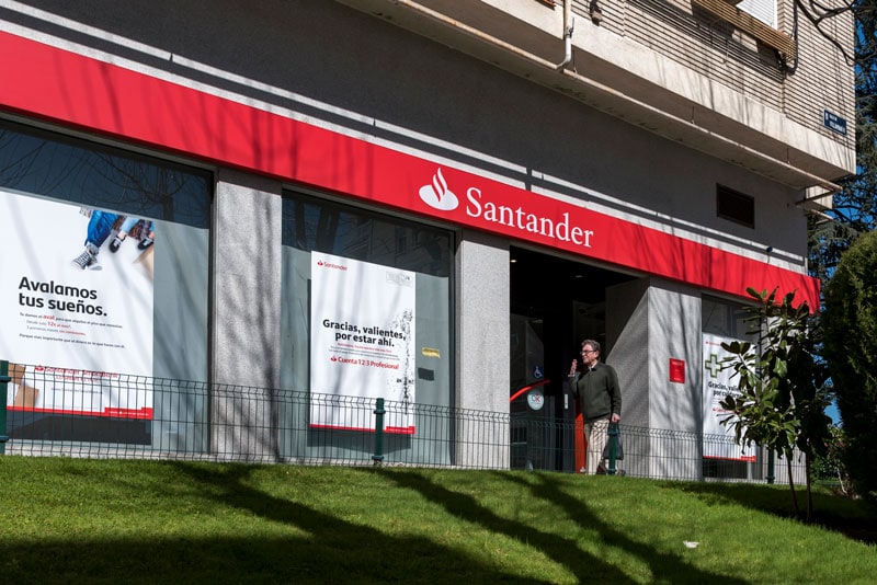 Banco Santander, banco, ibex,