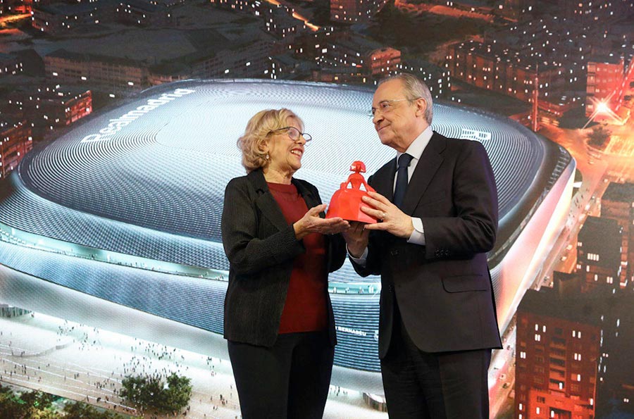 Florentino Pérez; Manuela Carmena