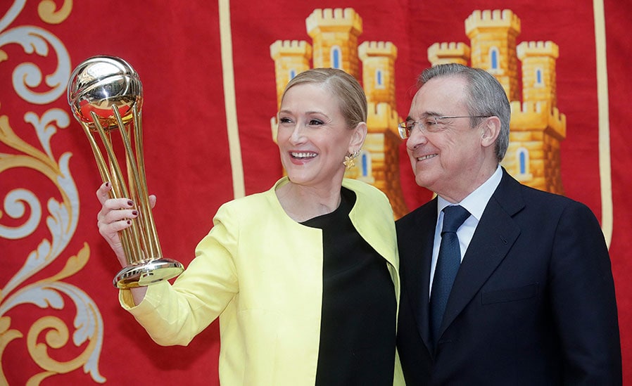 Florentino Pérez; Cristina Cifuentes